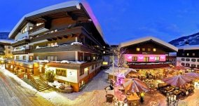 saalbach hinterglemm hotels eva village winter aussen