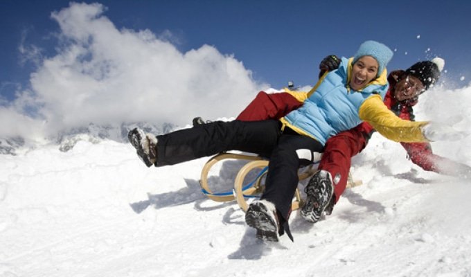 saalbach hinterglemm winter rodeln 2