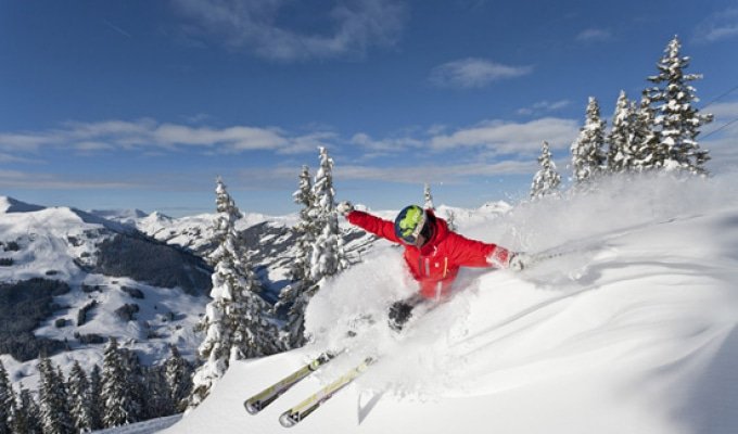 saalbach hinterglemm winter ski fahren 16