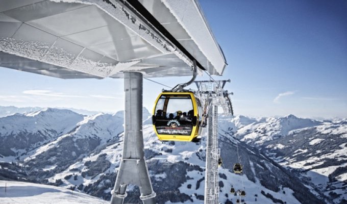 saalbach hinterglemm winter ski fahren 19