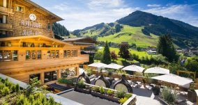 saalbach hinterglemm hotel alpin juwel sommer aussen